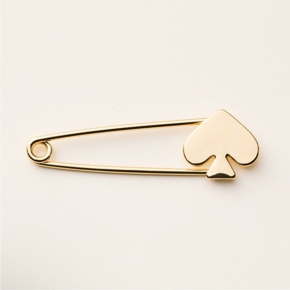 kate spade Gold Spade Brooch